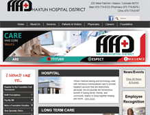 Tablet Screenshot of haxtunhealth.org